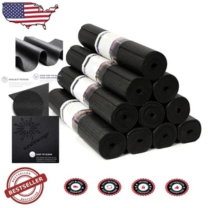 Paquete de 10 colchonetas de yoga duraderas - 5 mm de grosor, antideslizantes, perfectas para todos los niveles - Imagen 1 de 9