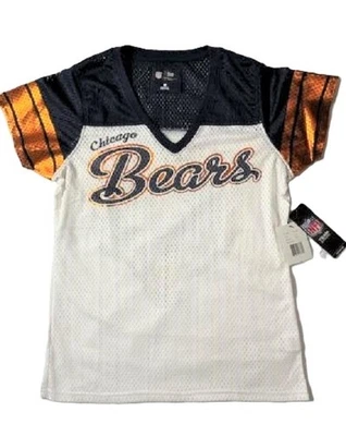 Camiseta mediana de malla para mujer Chicago Bears 8-10 Foto 1 de 3