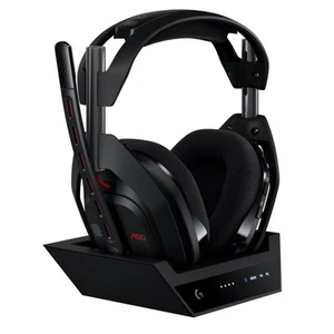 Logitech G Astro A50 LIGHTSPEED Wireless Gaming Headset + Base Station (Gen 5), - Photo 1/10