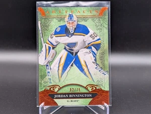 2020-21 Upper Deck Artifacts JORDAN BINNINGTON #142 Autumn /75 - Picture 1 of 2