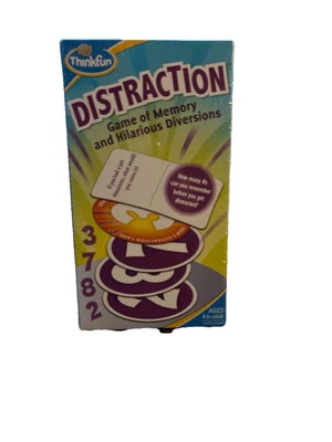 Distraction Thinkfun Game of Memory and Hilarious Diversions Factory NIB Sealed - Image 1 of 3