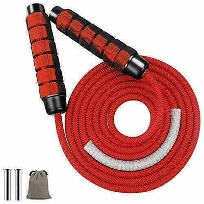 Profi Training Sprungseil Erwachsene mit Gewichten Springseil Fitness - Bild 1 von 2