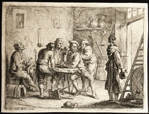 Eau-forte de Cornelis DE WAEL - Picture 1 of 2