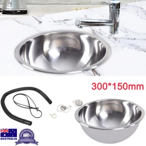 Caravan sink Camper sink Kitchen sink Stainless Steel Caravan Laundry small sink - Picture 1 of 6