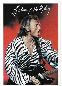 CPM Johnny Hallyday " Carte postale " - Imagen 1 de 2