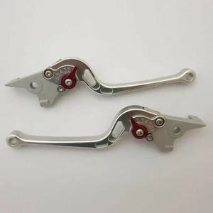 Leva freno regolabile Sinistra+Destra Argento Yamaha T-Max TMax 560 2020 al 2024 - Imagen 1 de 1