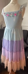 Girls age 12 -13 party dress girls floaty dress from monsoon Pastel Colours - Picture 1 of 5