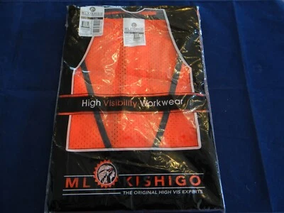 ML Kishigo - Mesh Reflective Safety Vest - 1194 Size 2X-3X NEW SEALED! - Image 1 of 4