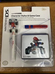 MARIO KART Nintendo DS Character Stylus & Game Case AUTHENTIC! NEW! - Picture 1 of 2