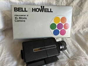 Vintage Bell & Howell Microstar PZ Autoload Super 8 Film Movie Camera In Box