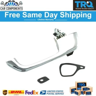 Manija de puerta exterior exterior cromada TRQ lado izquierdo del conductor para Chevy GMC 1973-1991 Foto 1 de 4