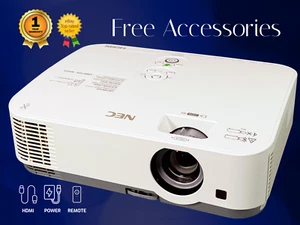 NEC ME331X 3LCD Projector Portable 3300 ANSI Professional 1080p HDMI w/Bundle - Picture 1 of 10