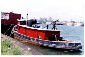 Hudson Waterfront Museum Lehigh Valley Boat New York Photograph Vintage 4x6" - Picture 1 of 2