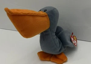 TY Beanie Baby - SCOOP the Pelican 5.5 inch- MWMT's Stuffed Animal Toy - Picture 1 of 8