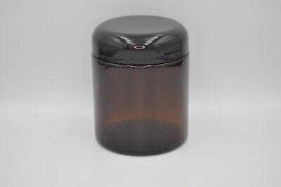 4 oz PET Plastic Jars with Lids BPA FREE 4 Colors Clear -White-Amber-Purple - Image 1 of 4