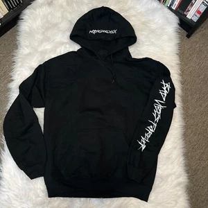 XXXTENTACION HOODIE BAD VIBES FOREVER BLACK HOODIE - Picture 1 of 5