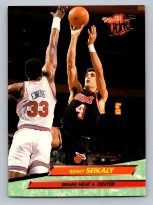 Fleer Ultra Rony Seikaly #102 Miami Heat 1992-93 Foto 1 de 4