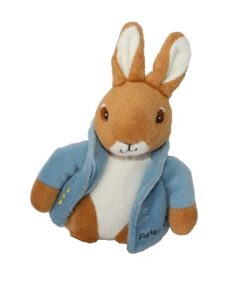 The World Of Beatrix Potter Plush Peter Rabbit W/Blue Coat 2013 Frederick Warne - Image 1 of 4