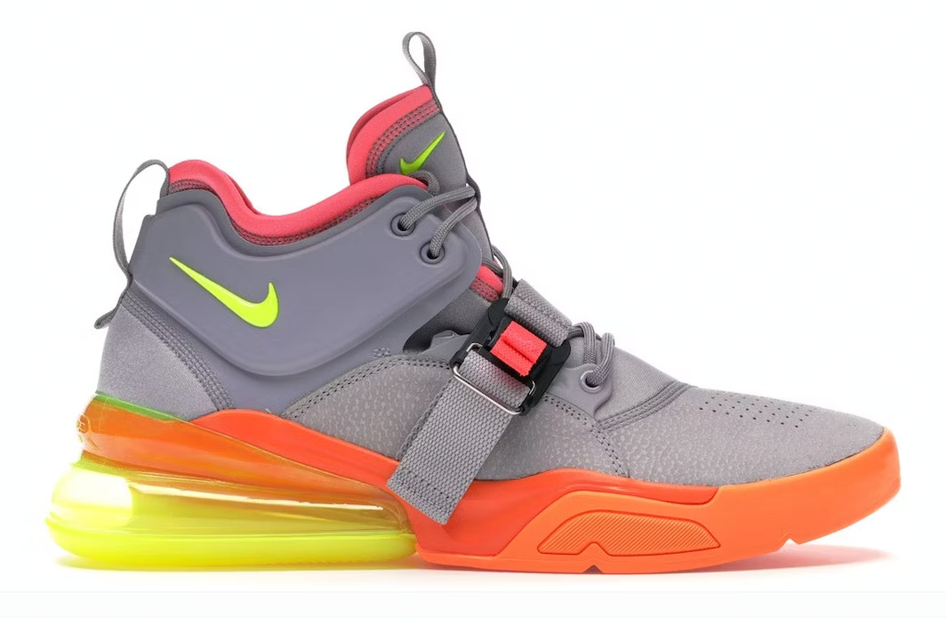 nike air force 270 high all red
