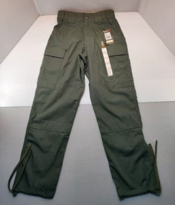 5.11 Tactical 74280 Men's Taclite TDU Pants Green Small Short W28-32"xL30" - Picture 1 of 9