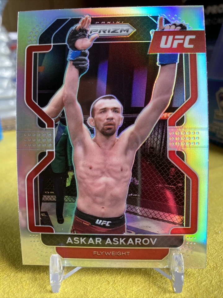 ASKAR ASKAROV 2022 PRIZM UFC SILVER PRIZMS SP Card #197 Panini - Image 1 of 1