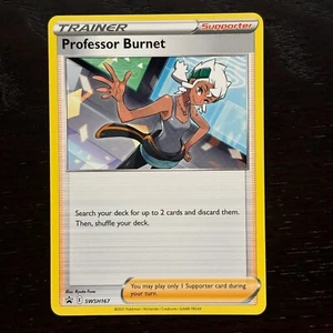 Professor Burnet SWSH167 Pokemon Sword & Shield Promo Card NM - Picture 1 of 2