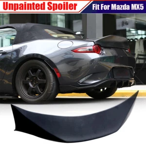 Bota alerón trasero de PU sin pintar labio ala para 16-22 Mazda Miata MX5 Miata ND - Imagen 1 de 15