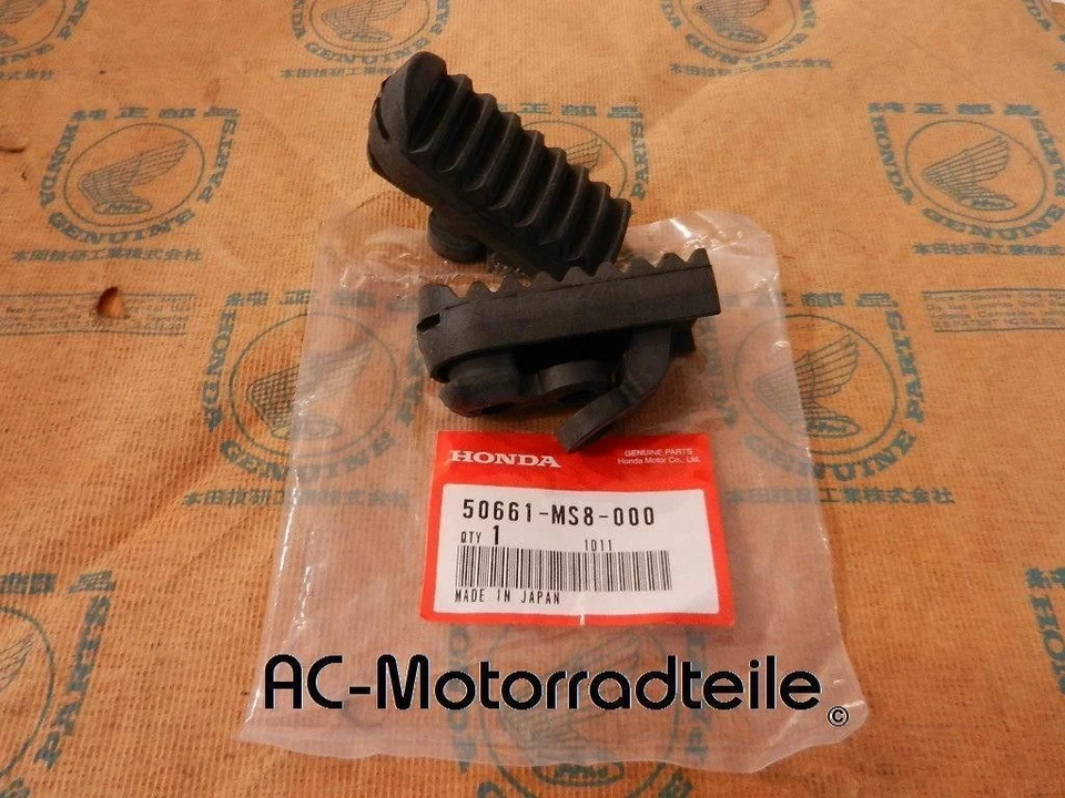 Almohadillas de goma originales para reposapiés delanteros Honda XL600 Transalp Foto 1 de 1