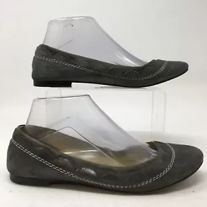 Zapatos Boden para mujer 38 ballet planos sin cordones AR-475-38 cuero verde punta cerrada - Imagen 1 de 10