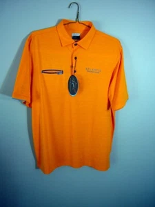 Atlantis Paradise Island Greg Norman Golf NWT Polo $88 Size Men’s Large ORANGE - Picture 1 of 3
