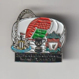 NEWCASTLE UNITED F.C. 2025 Carabao Gewinner Wappen Emaille Abzeichen KOSTENLOSER VERSAND UK - Bild 1 von 1