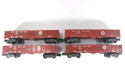 American Flyer Pennsylvania PRR Gondola Qty 4: 2X - 805, 2X - 24110 Vintage  - Image 1 of 4