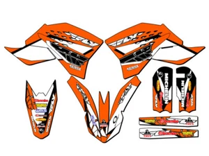 2009-2015 SX 65 13 FLY Orange Senge Graphics Kit Compatible with KTM - Picture 1 of 10