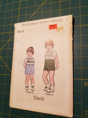 The Children's Corner Patterns Size 4 David - Image 1 of 2