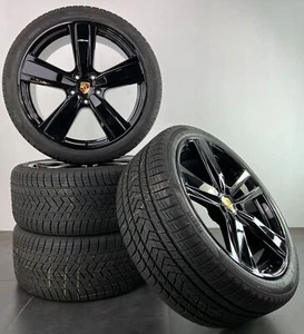 Porsche 22 Zoll Felgen Cayenne 9Y0 E3 Sport Winterreifen Winterräder neu - Bild 1 von 7