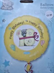 Me to You - Blue Nose Bear - 18th Happy Birthday Balloon - UK Seller - Picture 1 of 1