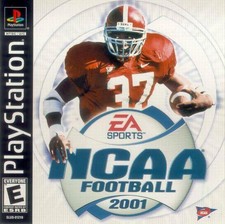 NCAA Football 2001 - PS1 PS2 Complete Playstation Game