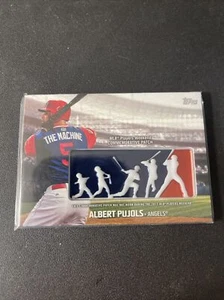 2018 Topps Players Weekend Commemorative Logo Patch Albert Pujols #PWP-AP Angels - Picture 1 of 2