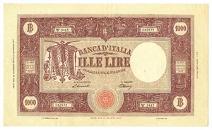 049) Lire 1.000 Barbetti 22/11/1947 ( Copia-Riproduzione) - Foto 1 di 2