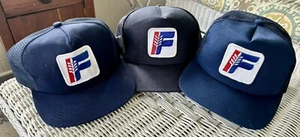 Lot Of 3 Trucker Style Snapback VTG 1980's, F Wheat Logo Farm Hats, Ag NEW! - Picture 1 of 5