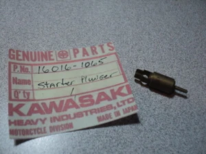 1985-2005 KAWASAKI KLR KSF KLF 250 300 400 STARTER PLUNGER NOS OEM 16016-1065 - Picture 1 of 3