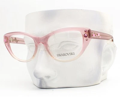 Gafas Swarovski SK 2023 1048 Cristal Rosa a Transparente 52-18-140 Foto 1 de 4