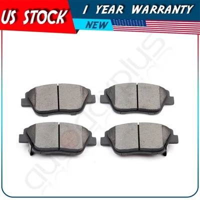 Pastillas de freno delanteras de cerámica para Hyundai Sonata 2010-2015 2011 2012-2017 Kia Optima Foto 1 de 4