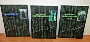 The Matrix Screenplays by Wachowski Brothers 2004 3-Book Collection Set - Picture 1 of 17