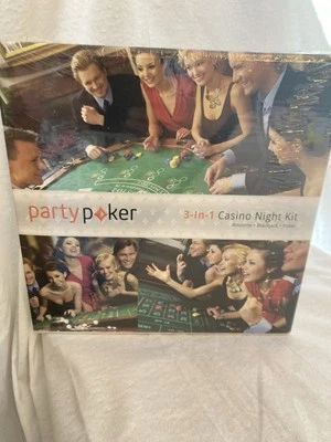 Party Poker Three And One Casino Night Kit ￼ - Image 1 of 4