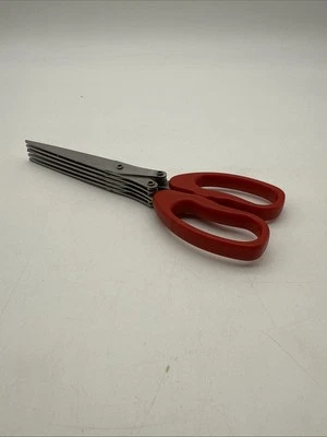 Tijeras de trituración - Hoja de corte 3" - Longitud total 7,5" - Hierbas/papel/artesanía Foto 1 de 4