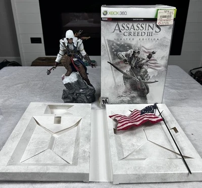 Assassin's Creed III Limited Edition Figure With Box PS3 Excellent Not Complete - Image 1 of 4