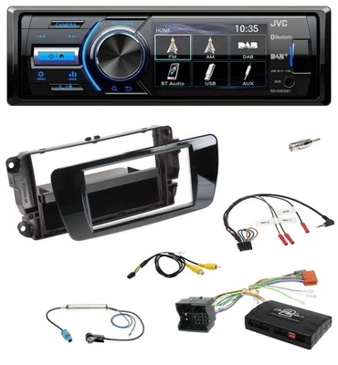 JVC Bluetooth Lenkrad USB DAB Autoradio für Seat Ibiza 2008-2015 klavierlack - Bild 1 von 4