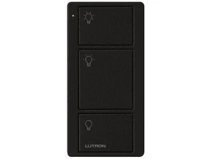 LUTRON Pico 3 Tasten Leuchten SCHWARZ - PK2-3B-TBL-L01 - Bild 1 von 1