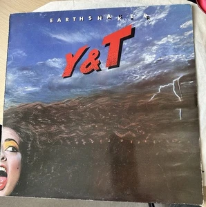 Y&T - Earthshaker - 12” Vinyl Record LP - 1981 A&M UK 1st Press Rock Complete - Picture 1 of 6